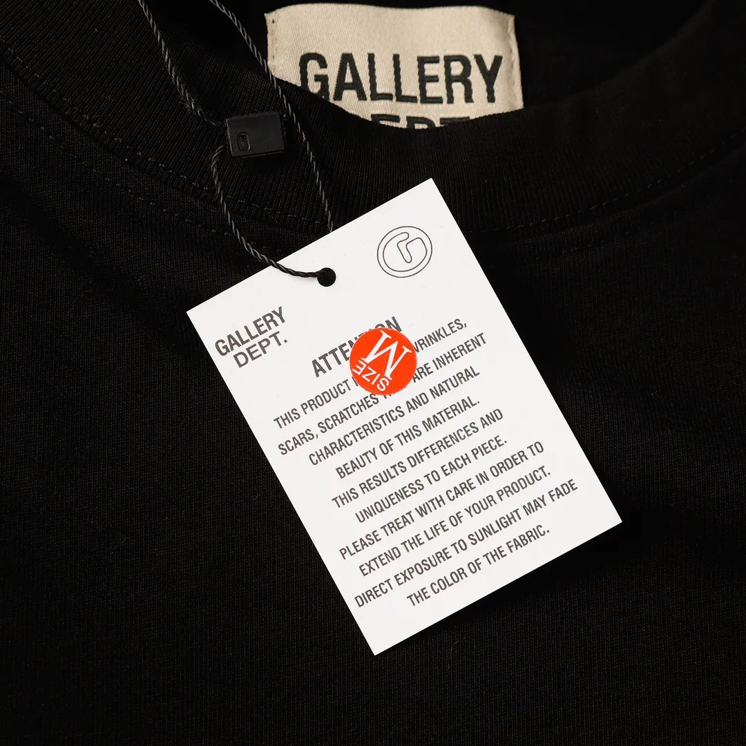 GALLERY.DEPT new summer short-sleeved model number: D3166#P106 color: black apricot yellow code number: S M L XL